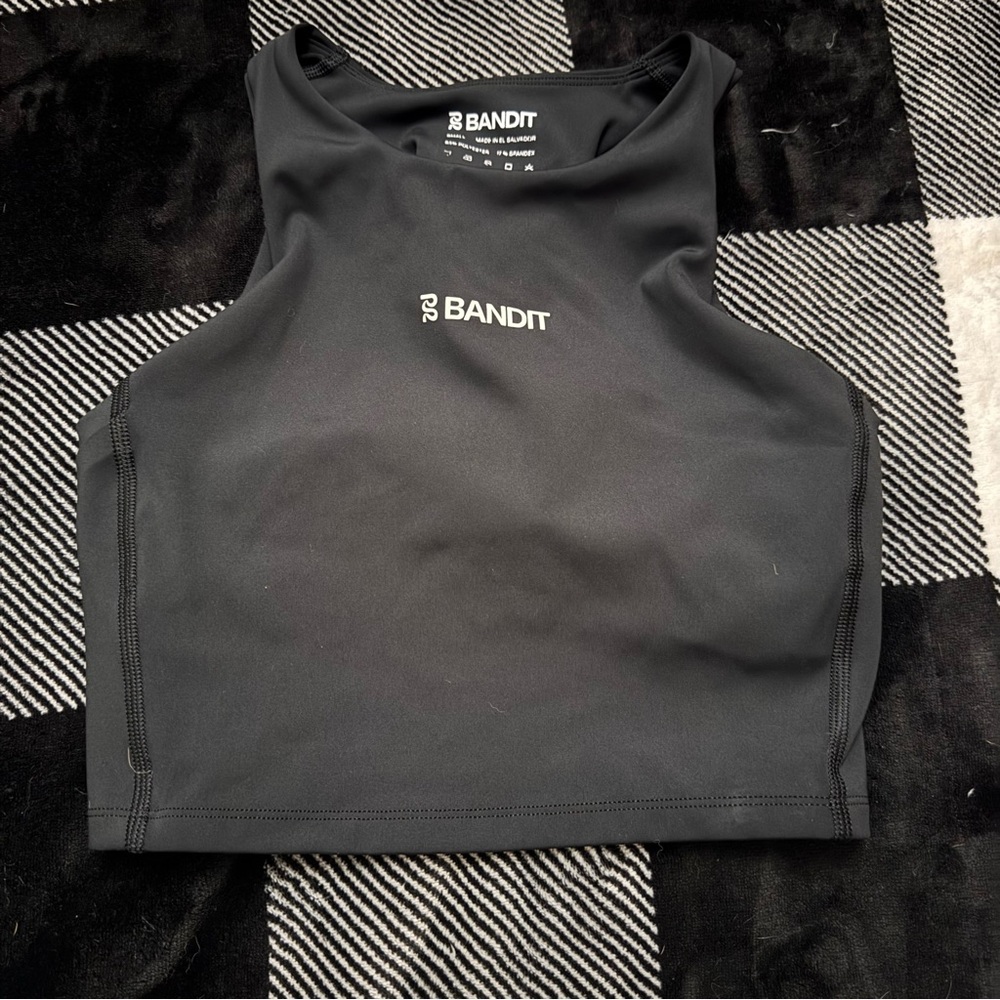 Bandit Black Women's Crop Top